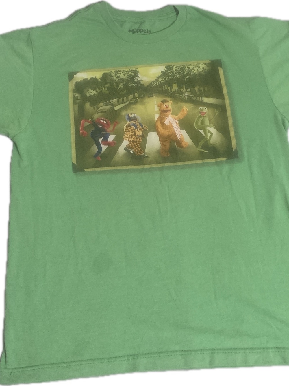 The Muppets Green Graphic Short Sleeve Tee